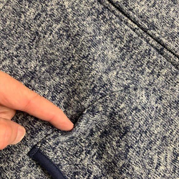 Quiksilver, MensHoodie, Winter, Cozy.FullZip, XLSize, Blue&Grey,SurfStyle,Casual - Picture 13 of 16